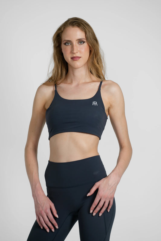 Revamp Luxe Classic Crop Top - Midnight Navy