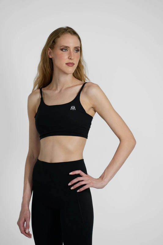 Revamp Luxe Classic Crop Top - Midnight Charm