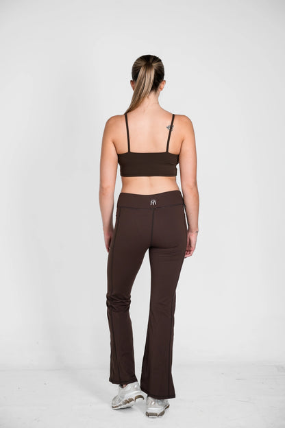 Revamp Luxe Classic Crop Top - Mocha Bliss