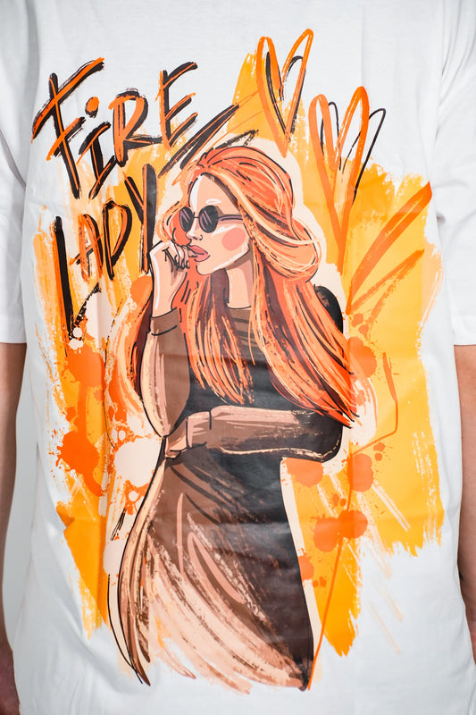 WINSOME LUXE TEES - Inferno Chic