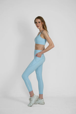 STRIDEMARK CONTOUR LEGGINGS  - Icy Aura