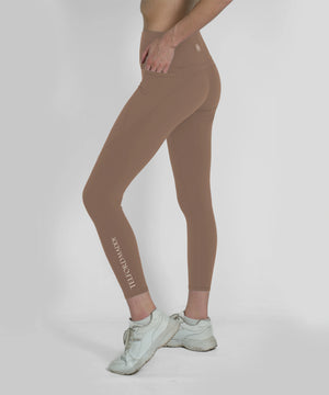 STRIDEMARK CONTOUR LEGGINGS  - Toffee Nude